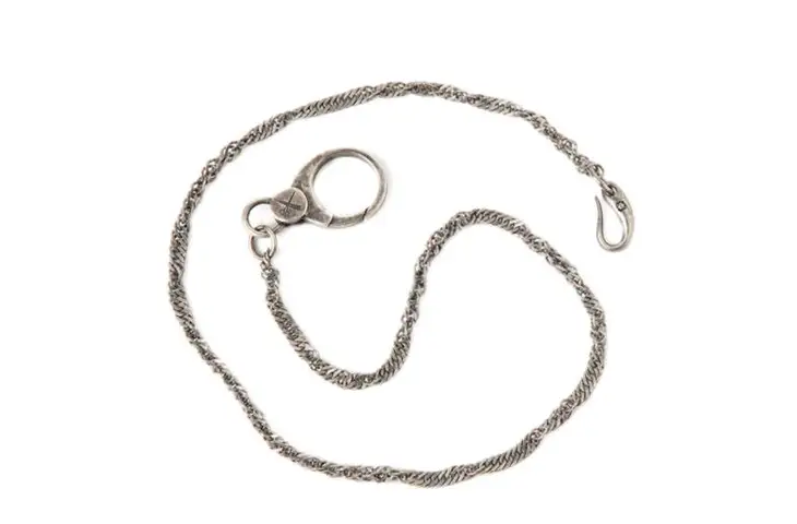 Barber Shop Brass Pocket Chain